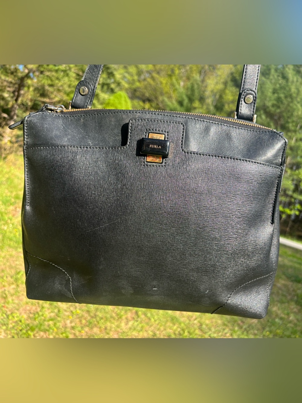 Furla Leather Shoulder Bag